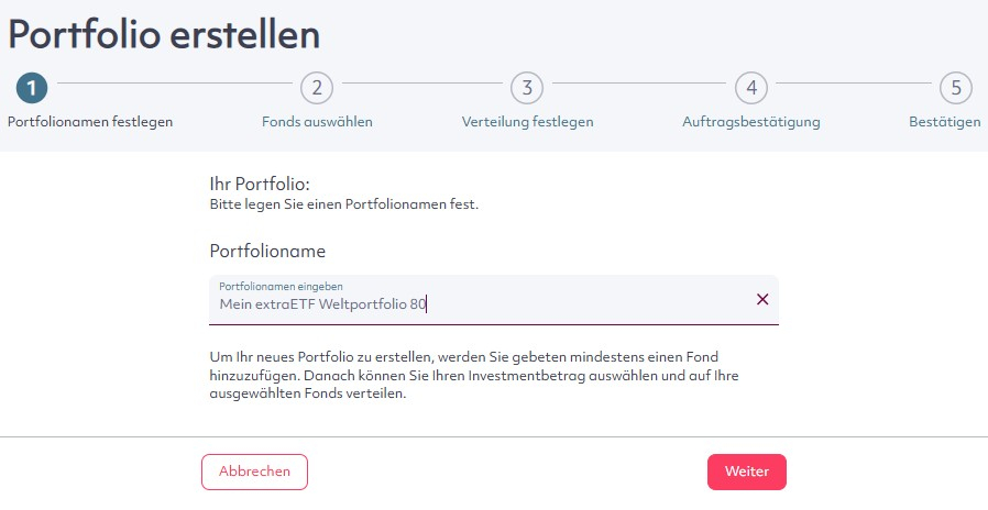 Portfolio Portal Screenshot