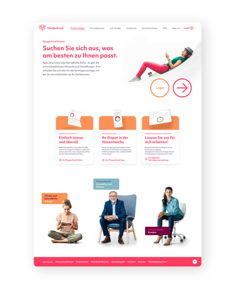 Webstyleguide Seitentyp Standardseite